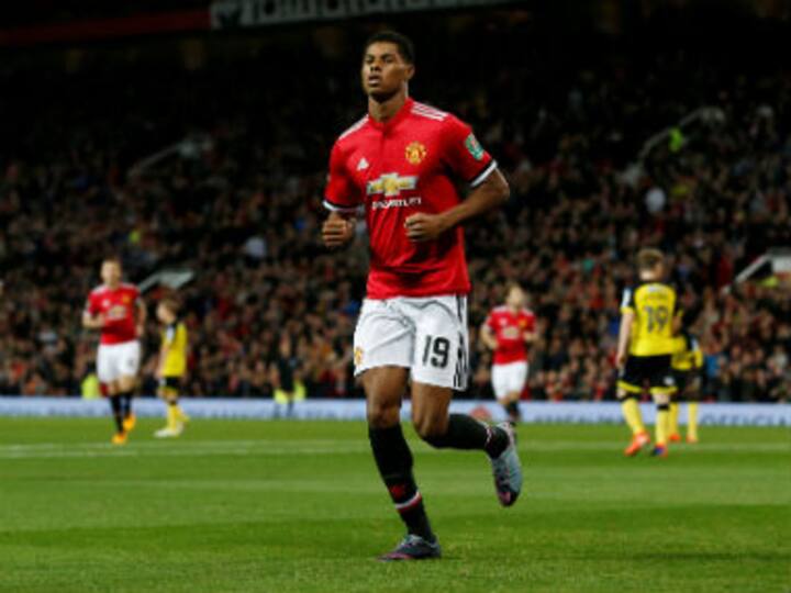 League Cup: Manchester United begin title defence with crushing win over Burton; City, Chelsea enter 4th round