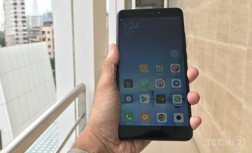 The big screen Xiaomi Mi Max 2