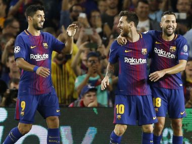 Champions League: Lionel Messi's brace helps Barcelona beat Juventus; Manchester United, Chelsea win big Champions League: Lionel Messi's brace helps Barcelona beat Juventus; Manchester United, Chelsea win big