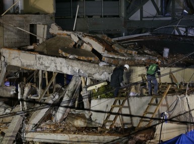 Mexico earthquake: Death toll rises to 230, rescuers search for signs of life among rubble
