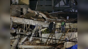 Strong 5.9-magnitude earthquake strikes off Mexican west coast week after tremors kill 307 people