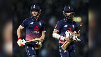 England vs West Indies: Evin Lewis' 176 in vain as Moeen Ali ensures hosts' victory in rain-curtailed 4th ODI