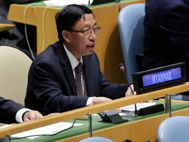 Rohingya crisis: Myanmar says no ethnic cleansing, urges UN members to see Rakhine situation objectively