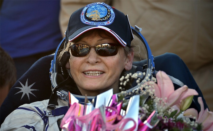 NASA astronaut Peggy Whitson returns to Earth as American who spent most time in space