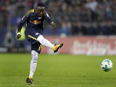 Bundesliga: RB Leipzig midfielder Naby Keita gets three-match ban after high kick