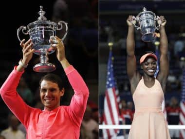 Rafael Nadal won his 16th Grand Slam at US Open while Sloane Stephens claimed her first major title. AP