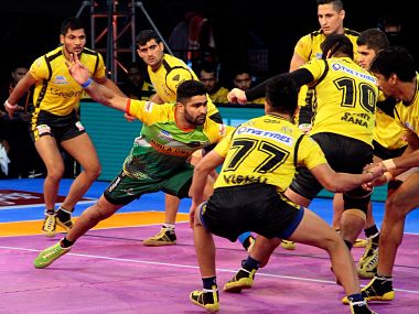 Pro Kabaddi League 2017: Pardeep Narwal helps Patna Pirates to victory; Gujarat Fortunegiants return to winning ways Pro Kabaddi League 2017: Pardeep Narwal helps Patna Pirates to victory; Gujarat Fortunegiants return to winning ways