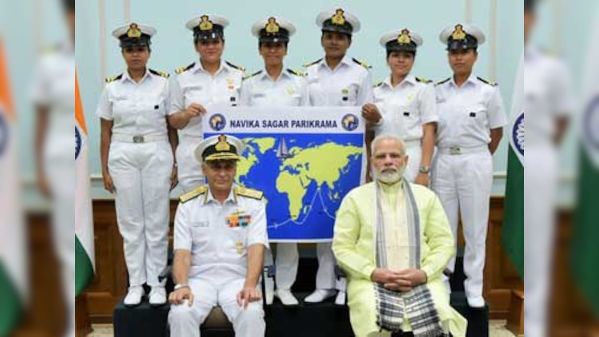 Indian Navy's first all-women crew welcomed post circumnavigating the globe, expedition took over 8 months