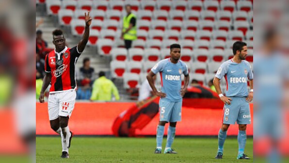 Ligue 1: Mario Balotelli helps Nice thrash defending champions Monaco, Nantes defeat Montpellier
