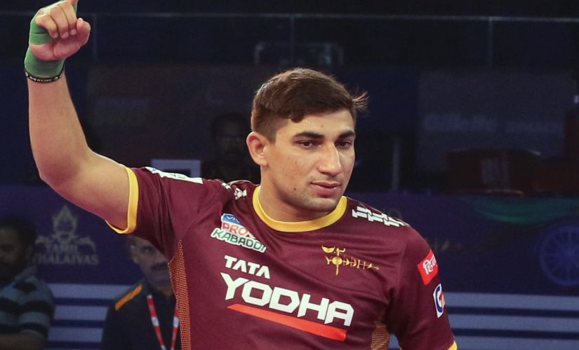 Nitin Tomar put in a stellar show in both UP Yoddha matches in Ranchi leg. PKL