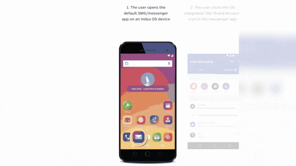 Indus OS to integrate Ola services at an operating system level to benefit 8 million users