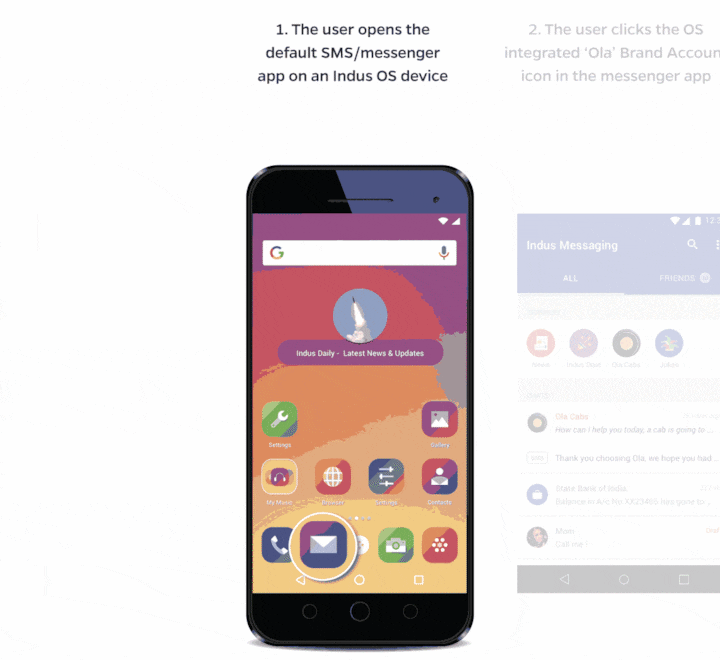 Indus OS to integrate Ola services at an operating system level to benefit 8 million users