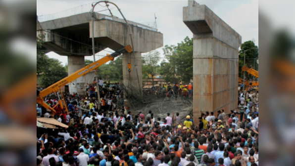 Bhubaneswar flyover collapse: One killed, 11 injured; Naveen Patnaik announces Rs 5 lakh ex-gratia