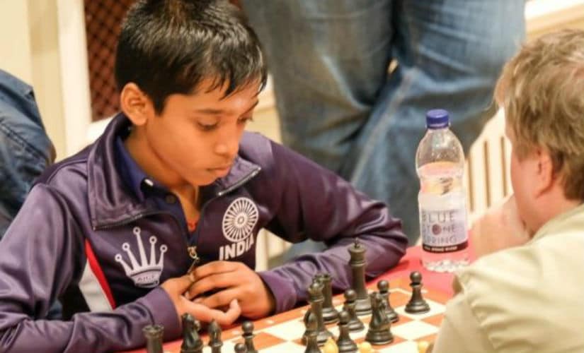 Having won his round one game, Praggnaanandhaa will now be playing Mickey Adams. John Saunders
