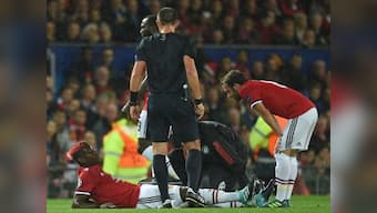Manchester United's Paul Pogba could be out for weeks after injury in Champions League, says Jose Mourinho
