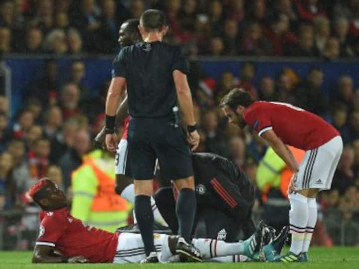 Manchester United's Paul Pogba could be out for weeks after injury in Champions League, says Jose Mourinho Manchester United's Paul Pogba could be out for weeks after injury in Champions League, says Jose Mourinho