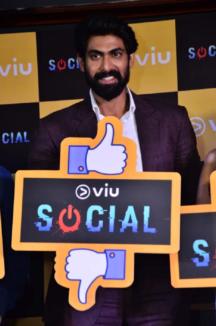Rana Daggubati at the launch of Viu’s Social