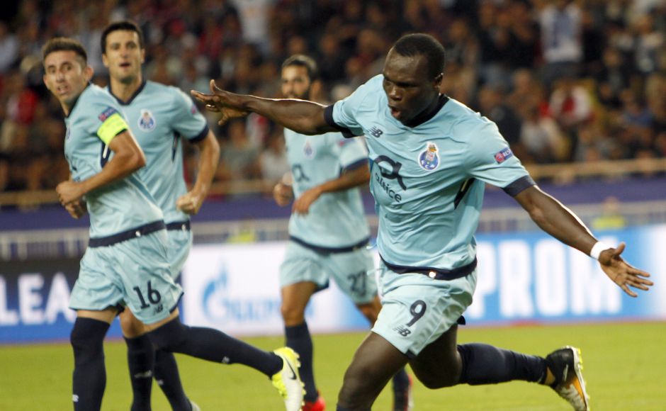 Vincent Aboubakar scored twice as Monaco were handed a shock 3-0 defeat at home to FC Porto. AP Vincent Aboubakar scored twice as Monaco were handed a shock 3-0 defeat at home to FC Porto. AP