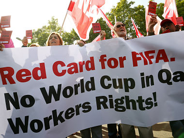 FIFA World Cup 2022: Qatar must protect workers from scorching heat, says Human Rights Watch FIFA World Cup 2022: Qatar must protect workers from scorching heat, says Human Rights Watch