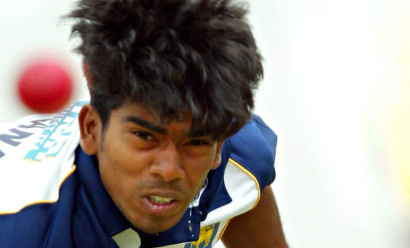 File Image of Lasith Malinga from his 2004 debut. Reuters