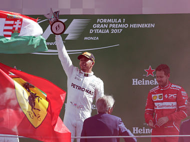 Italian Grand Prix: Lewis Hamilton wins at Ferrari's home circuit, overtakes Sebastian Vettel to go on top Italian Grand Prix: Lewis Hamilton wins at Ferrari's home circuit, overtakes Sebastian Vettel to go on top