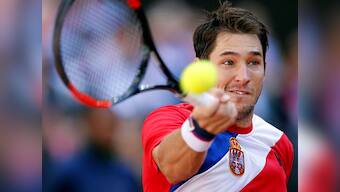 Davis Cup: Belgium go one-up against Australia; Serbia take shock lead against France