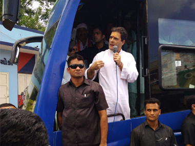 Rahul Gandhi in Gujarat: Congress vice-president says BJP unable to provide jobs for the youth Rahul Gandhi in Gujarat: Congress vice-president says BJP unable to provide jobs for the youth