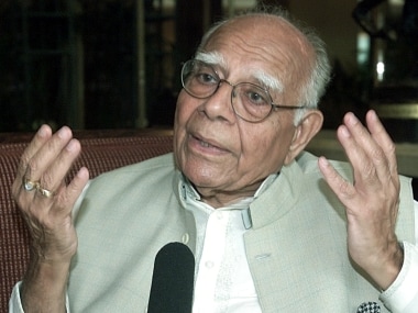 BJP, Ram Jethmalani resolve issue of lawyer's expulsion from party; urge Delhi court to end pending suit