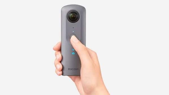 Ricoh Theta V 360-degree camera with 4K recording, Snapdragon processor, launched at $429