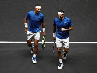 Laver Cup: Roger Federer, Rafael Nadal team up for rare doubles match to delight tennis fans all over the world Laver Cup: Roger Federer, Rafael Nadal team up for rare doubles match to delight tennis fans all over the world