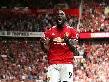 Manchester United's Romelu Lukaku. AP