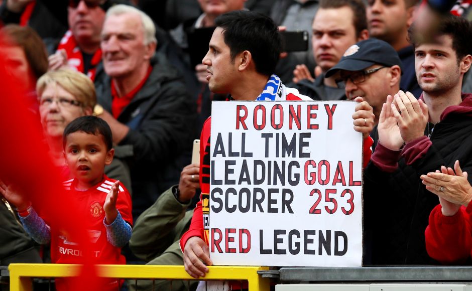 Old Trafford geared up for an emotional return of their all-rime leading goalscorer Wayne Rooney as he featured in the visiting Everton side. Reuters Old Trafford geared up for an emotional return of their all-rime leading goalscorer Wayne Rooney as he featured in the visiting Everton side. Reuters