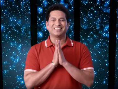 Former Indian cricketer Sachin Tendulkar featured in the video including Bhaichung Bhutia. Credit: YouTube screengrab