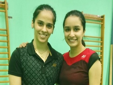 Saina Nehwal biopic: Shraddha Kapoor trains with badminton ace, and coach P Gopichand Saina Nehwal biopic: Shraddha Kapoor trains with badminton ace, and coach P Gopichand