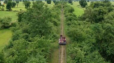 Watch: End of the line for Cambodia's homegrown 'Bamboo Train'