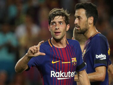 Champions League: Barcelona midfielder Sergi Roberto set to return in clash against Juventus