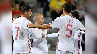 FIFA 2018 World Cup qualifiers: Spain remain on top of Group G after thrashing Liechtenstein 8-0, again