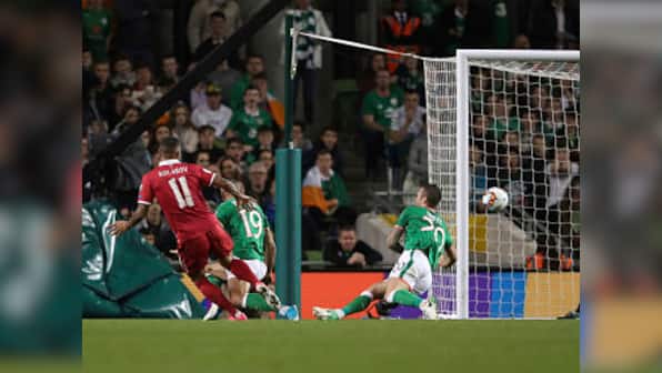 FIFA 2018 World Cup qualifiers: Aleksandar Kolarov sends 10-man Serbia to top of Group D with win over Ireland