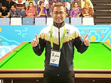Sourav Kothari beats former champion Praprut Chaitanasakun to clinch gold in billiards at Asian Indoor Games Sourav Kothari beats former champion Praprut Chaitanasakun to clinch gold in billiards at Asian Indoor Games