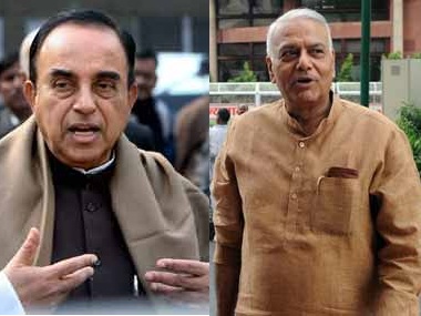 Yashwant Sinha, Subramanian Swamy's critique economic 'mess': Modi must fix this before dealing with dissent Yashwant Sinha, Subramanian Swamy's critique economic 'mess': Modi must fix this before dealing with dissent