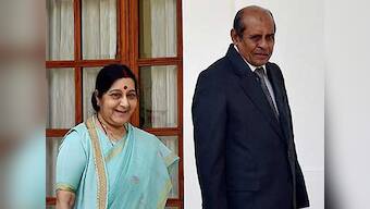Sushma Swaraj meets Sri Lankan counterpart, hold bilateral talks aimed at boosting ties
