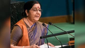 Sushma Swaraj at UNGA: Across the border, media terms EAM speech 'vicious attack on Pakistan'