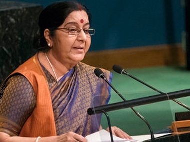 China's Global Times does it again, calls Sushma Swaraj's UNGA speech on Pakistan 'politically imbecilic' China's Global Times does it again, calls Sushma Swaraj's UNGA speech on Pakistan 'politically imbecilic'