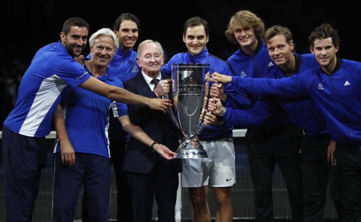 Roger Federer helps Team Europe win title in inaugural edition of Laver Cup Roger Federer helps Team Europe win title in inaugural edition of Laver Cup