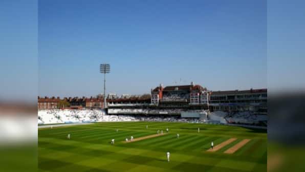 Police continue hunt for arrow attacker who disrupted County Championship match at Oval