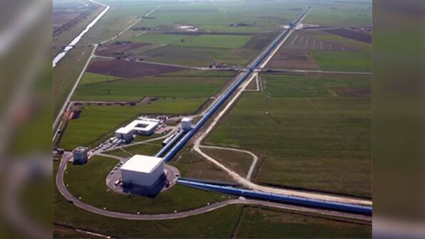 For the first time, gravitational waves from a distant black hole merger observed by Virgo and both LIGO detectors