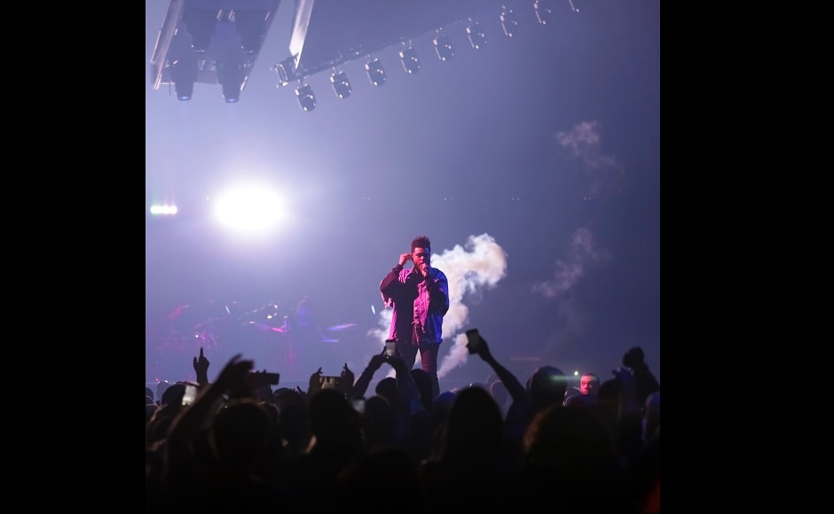 The Weeknd delivers an electrifying performance at Washington concert ...