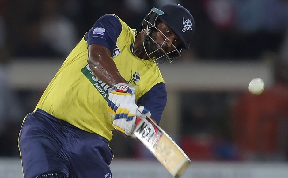 World XI batsman Thisara Perera nailed the finisher's role and smashed 47 runs at a strike rate of 247.37 to keep the Independence Cup alive. AFP World XI batsman Thisara Perera nailed the finisher's role and smashed 47 runs at a strike rate of 247.37 to keep the Independence Cup alive. AFP
