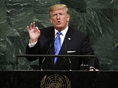 Donald Trump speech at UNGA: Fiery biblical rhetoric on North Korea shows were nearing point of no return