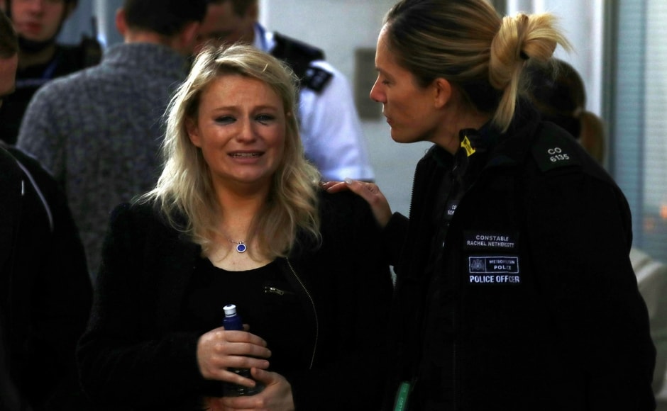 Several people are said to have suffered facial burns after the explosion; some of the commuters reportedly were trampled and suffered crush injuries in the rush to escape. Reuters Several people are said to have suffered facial burns after the explosion; some of the commuters reportedly were trampled and suffered crush injuries in the rush to escape. Reuters
